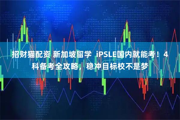 招财猫配资 新加坡留学  iPSLE国内就能考！4科备考全攻略，稳冲目标校不是梦
